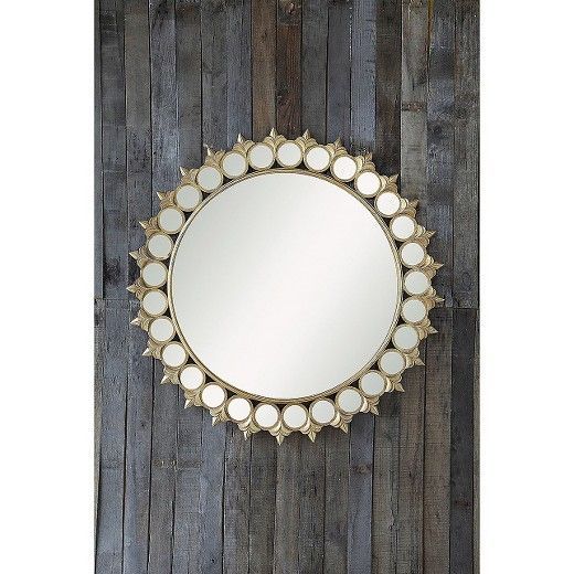 Round Framed Mirror – Gold : Target | Round Gold Mirror, Metal Frame Pertaining To Round Metal Luxe Gold Wall Mirrors (View 13 of 15)