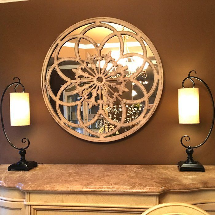 Round Mirror & Reviews | Birch Lane | Accent Mirrors, Framed Mirror Inside Mcnary Accent Mirrors (View 10 of 15)