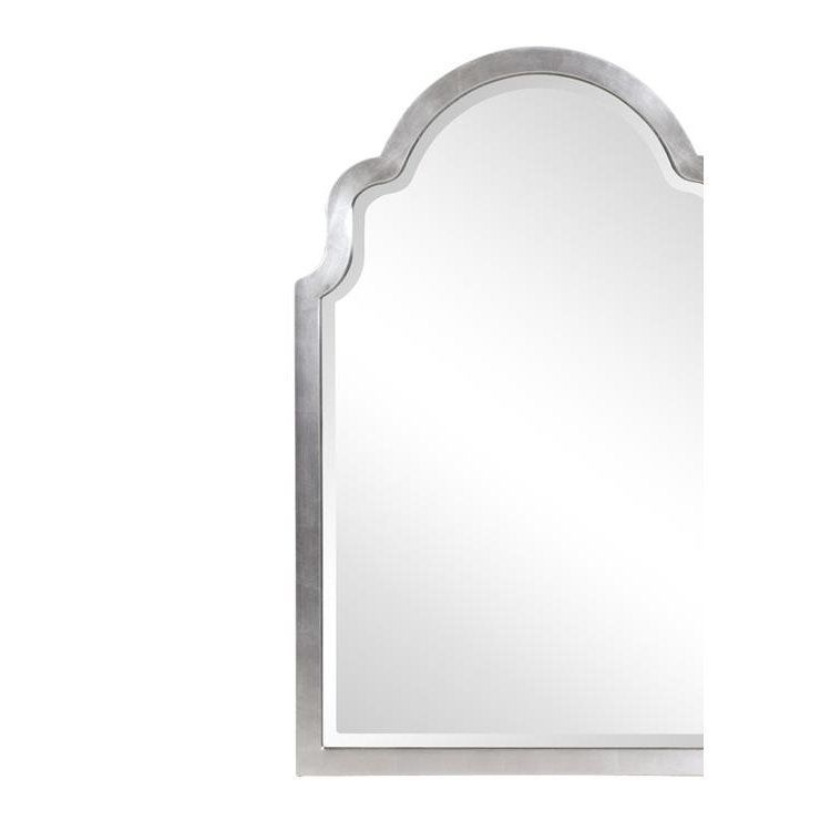 Silver Arched Wall Mirror | Mirror, Mirror Wall, Arched Mirror With Regard To Silver Arch Mirrors (View 9 of 15)
