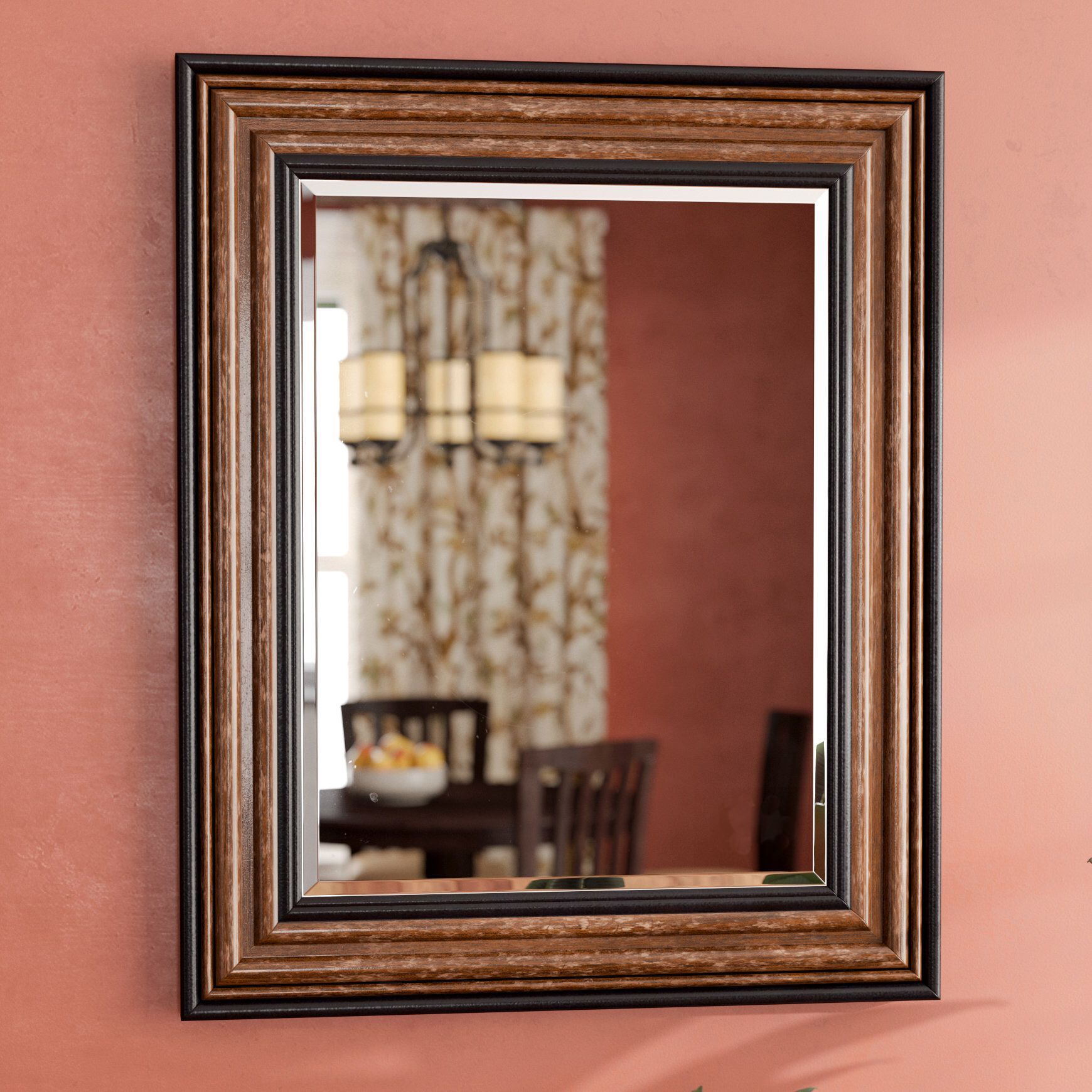 Soderlund Traditional Beveled And Distressed Accent Mirror In 2021 Throughout Traditional Beveled Wall Mirrors (Photo 1 of 15)