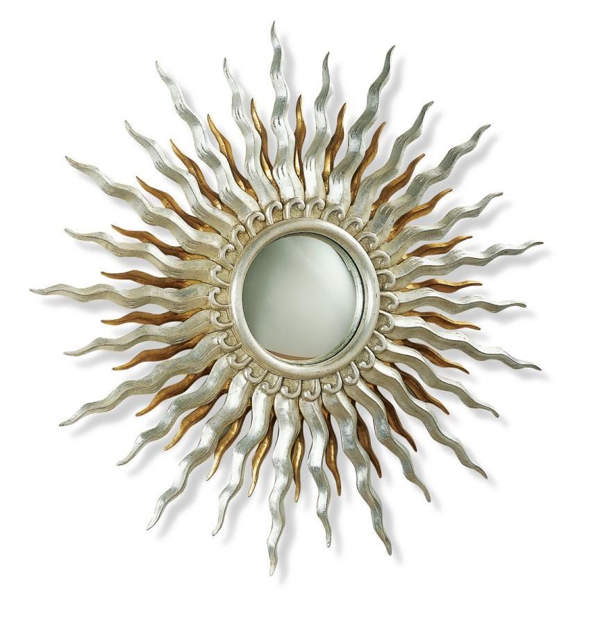 Sol Doble Mirror From Carver's Guild. | Mirror, Home Decor Mirrors Throughout Brylee Traditional Sunburst Mirrors (Photo 4 of 15)