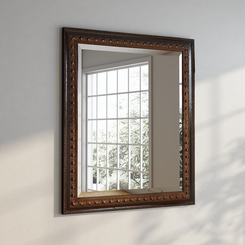 Somerset 36 In. X 30 In. Traditional Beveled Wall Mirror 901240 – The For Traditional Beveled Wall Mirrors (Photo 5 of 15)