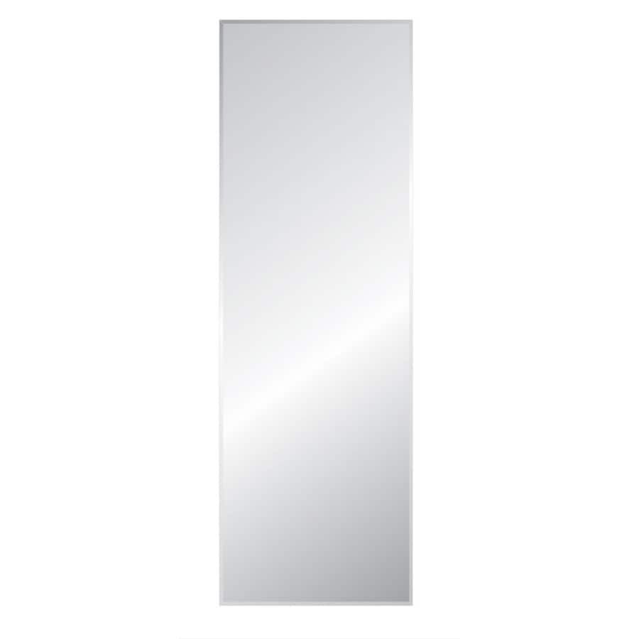 Style Selections Beveled Frameless Wall Mirror At Lowes Throughout Square Frameless Beveled Wall Mirrors (View 4 of 15)