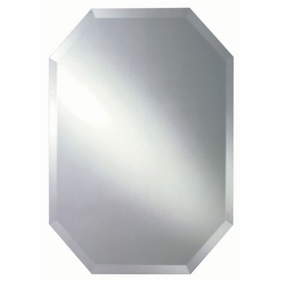 Style Selections Beveled Octagon Frameless Wall Mirror At Lowes Pertaining To Octagon Wall Mirrors (View 13 of 15)