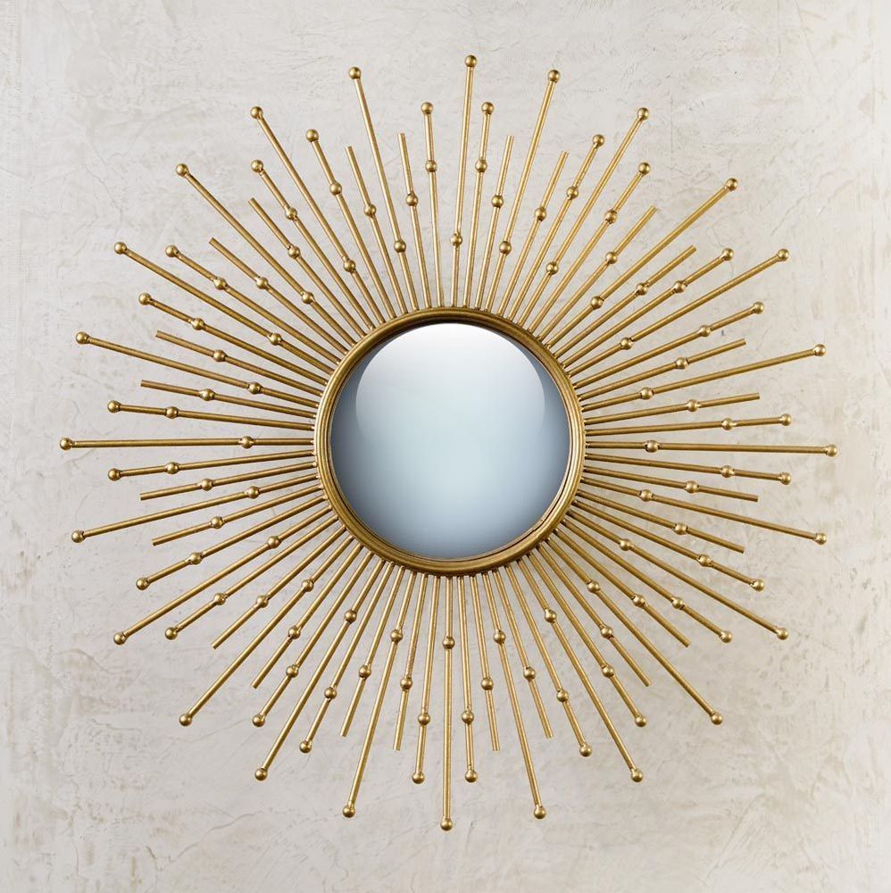 Sunburst Metal Mirror Width: 89cm | Metal Mirror, Mirror, Mirror Wall Decor With Regard To Brass Sunburst Wall Mirrors (View 12 of 15)