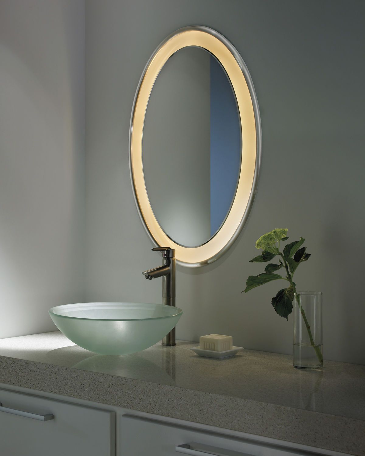 The Best Wall Mirror Design For Your Bathroom In Elegant Shape That You With Regard To Vanity Mirrors (View 14 of 15)