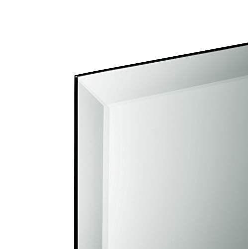 The Better Bevel Frameless Rectangle Wall Mirror | Bathroom, Vanity Throughout Square Frameless Beveled Vanity Wall Mirrors (View 14 of 15)