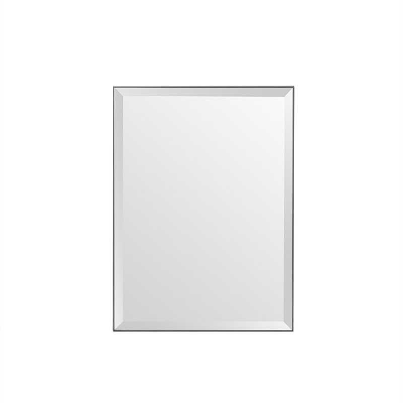 The Better Bevel Frameless Rectangle Wall Mirror Bathroom,vanity,hot Regarding Square Frameless Beveled Vanity Wall Mirrors (View 8 of 15)