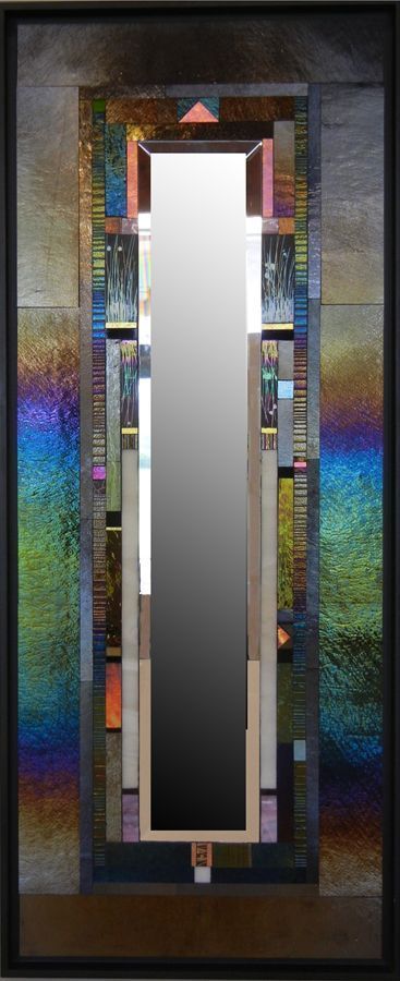 Thomas Meyers Studio – Parclose Center Mirror | Studio, Mosaics And Glass Within Gaunts Earthcott Wall Mirrors (View 5 of 15)