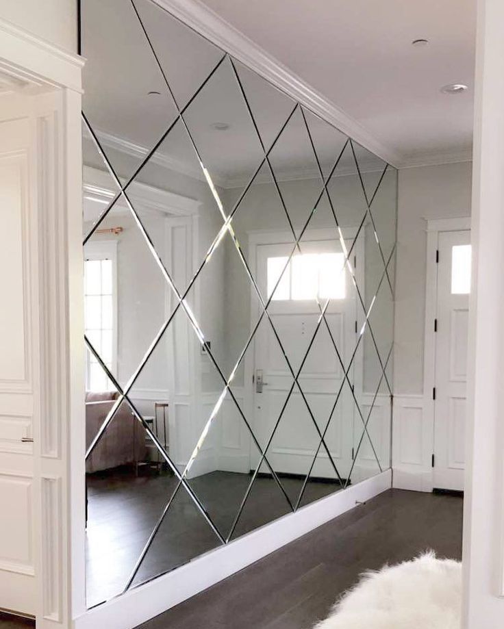 Tiled Mirror Entry Wall | Mirror Decor Living Room, Home, Mirror Tiles With Tiled Wall Mirrors (View 15 of 15)