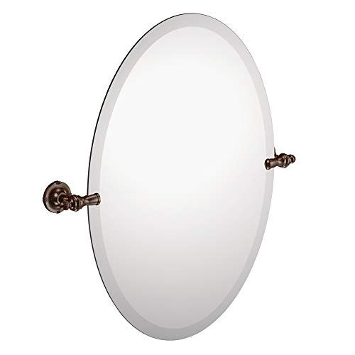 Top 10 Oil Rubbed Bronze Bathroom Mirror – Wall Mounted Vanity Mirrors Pertaining To Ceiling Hung Oiled Bronze Oval Mirrors (View 13 of 15)