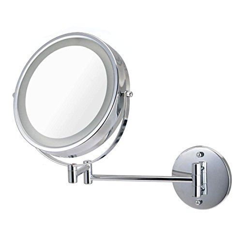 Top 10 Ovente Mirrors Of 2020 | Wall Mounted Makeup Mirror, Makeup Throughout Polished Chrome Wall Mirrors (View 11 of 15)