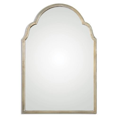 Uttermost Brayden Petite Silver Arch Mirror At Destination Lighting With Silver Arch Mirrors (View 12 of 15)