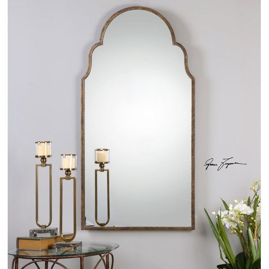Uttermost Brayden Tall Arch Mirror | Allmodern | Arch Mirror, Mirror Pertaining To Waved Arch Tall Traditional Wall Mirrors (View 11 of 15)