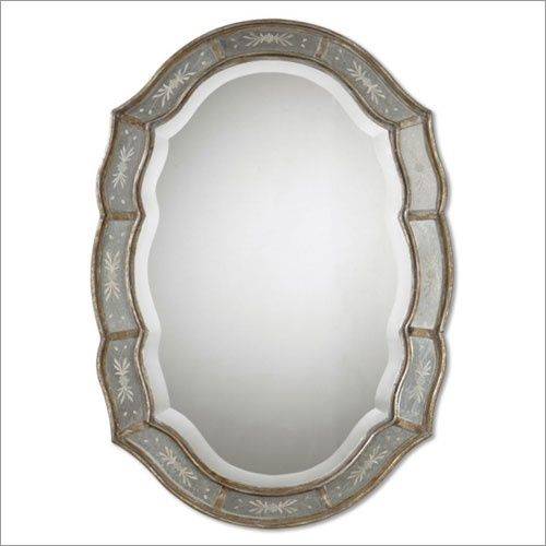 Uttermost Fifi Oval Beveled Mirror In Antique Silver | Mirrors Regarding Antique Silver Oval Wall Mirrors (View 10 of 15)