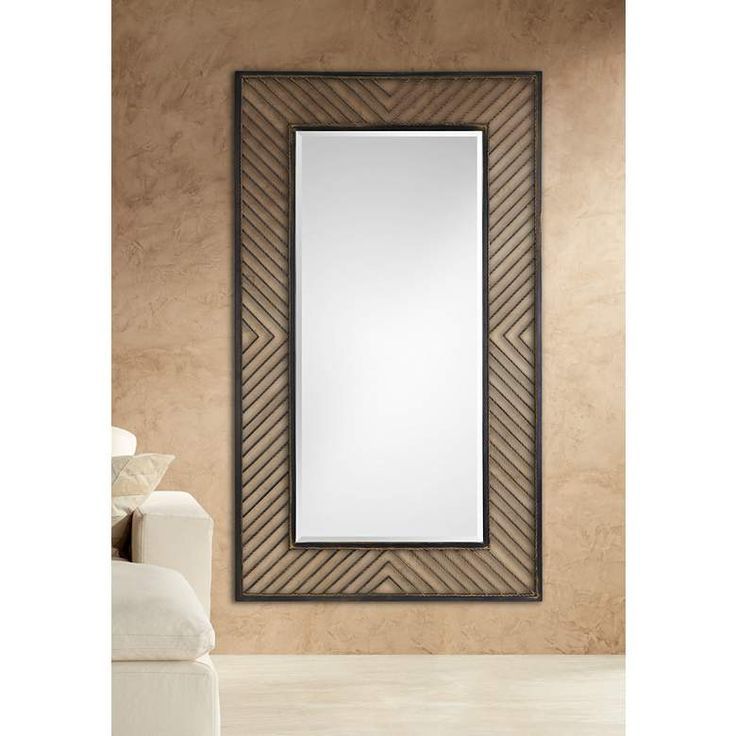 Uttermost Karel Distressed Bronze 46" X 76" Wall Mirror – #31g48 Throughout Distressed Bronze Wall Mirrors (View 9 of 15)