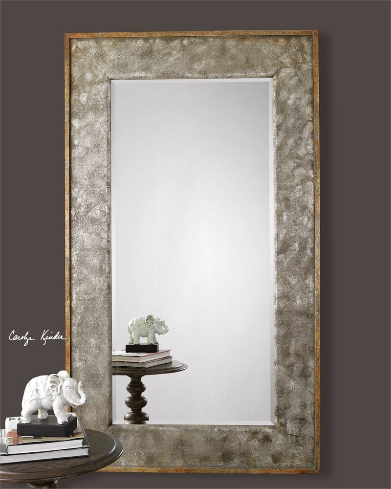 Uttermost Leron Distressed Bronze Mirror | Bronze Mirror, Mirror Pertaining To Distressed Bronze Wall Mirrors (View 7 of 15)