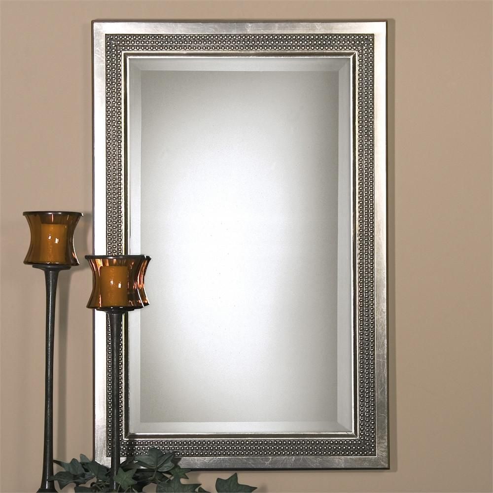 Uttermost Triple Beaded Vanity Mirror Product Details: – Collection For Vassallo Beaded Bronze Beveled Wall Mirrors (View 5 of 15)