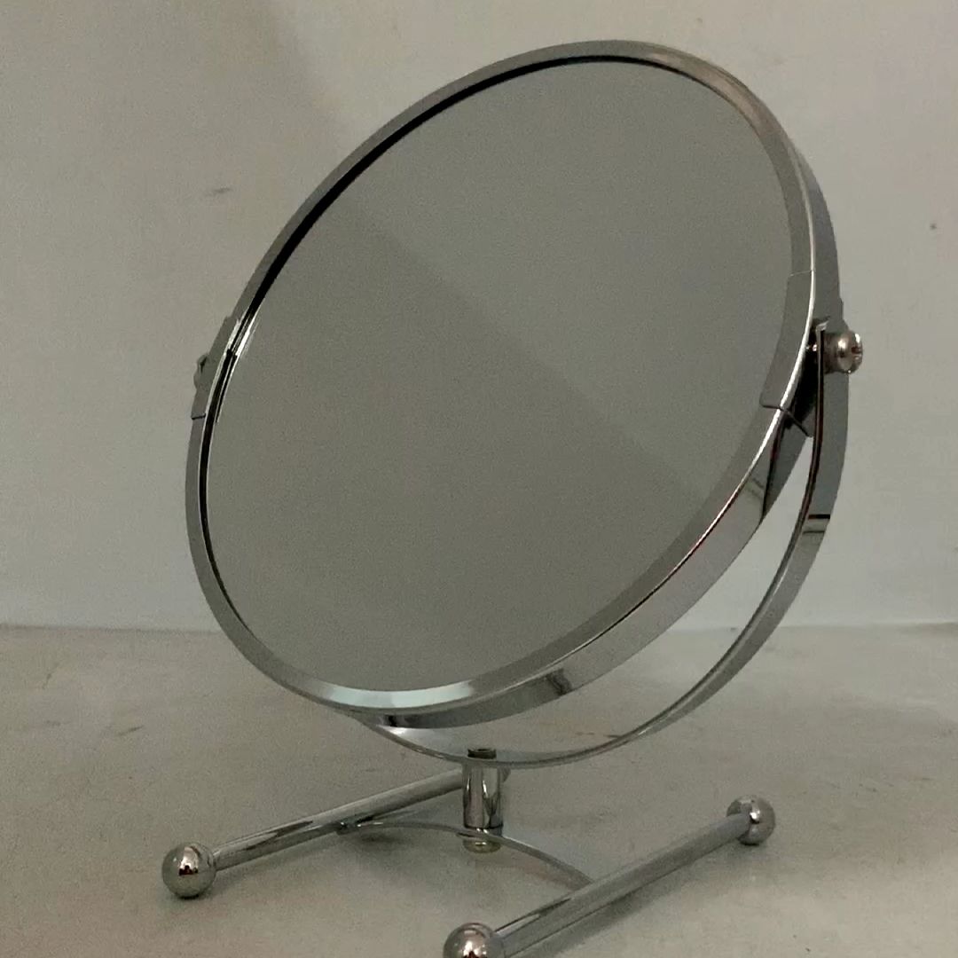 Vanity Mirror Table Top Makeup Standing Cosmetic Round Magnifying Table Intended For Sunburst Standing Makeup Mirrors (View 13 of 15)