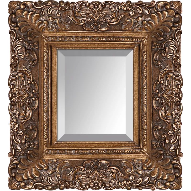 Veasley Traditional Beveled Accent Mirror In 2020 | Gold Framed Mirror Within Willacoochee Traditional Beveled Accent Mirrors (Photo 9 of 15)