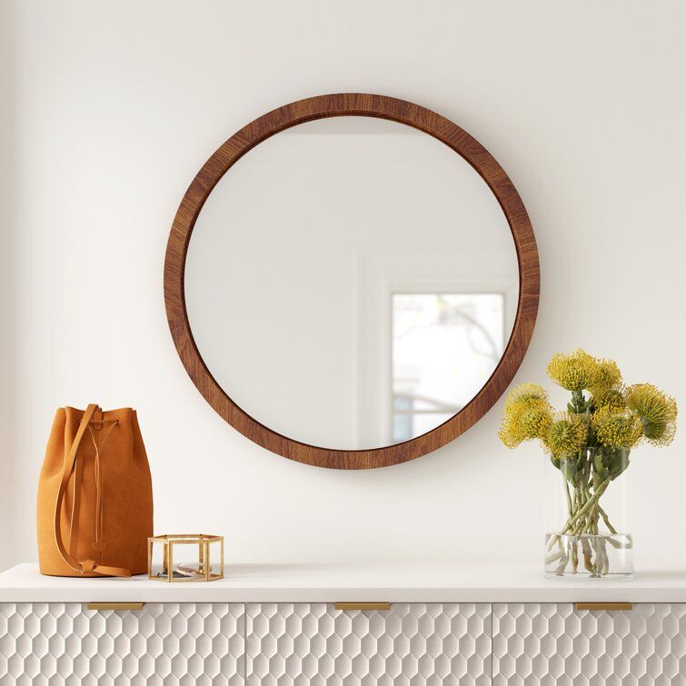 Wade Logan® Waverly Hall Modern & Contemporary Beveled Distressed With Mahanoy Modern And Contemporary Distressed Accent Mirrors (View 6 of 15)