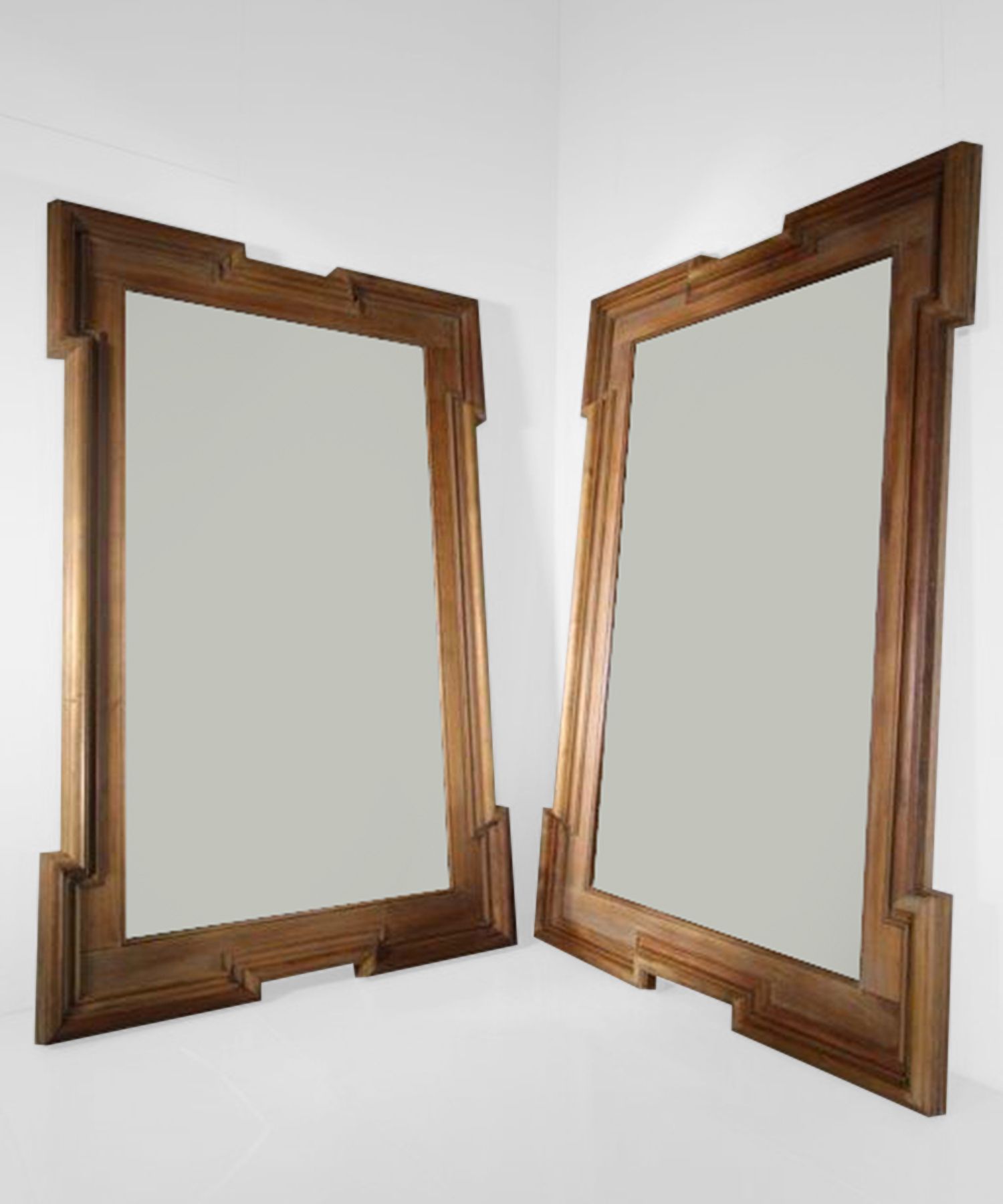 Walnut Framed Mirror :: Obsolete Regarding Walnut Wall Mirrors (View 10 of 15)