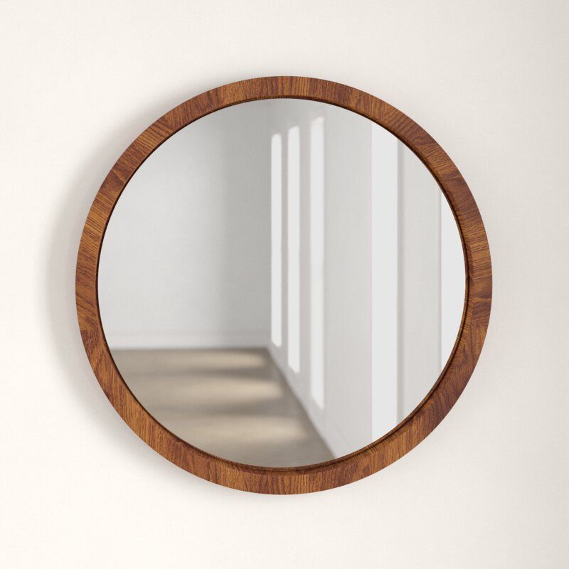 Waverly Hall Modern & Contemporary Beveled Distressed Accent Mirror Within Diamondville Modern &amp; Contemporary Distressed Accent Mirrors (View 6 of 15)