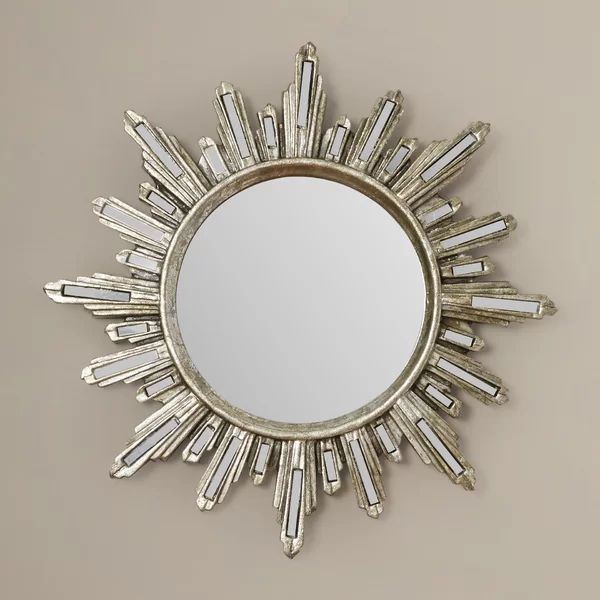 Willa Arlo Interiors Traditional Accent Mirror & Reviews | Wayfair With Regard To Brylee Traditional Sunburst Mirrors (View 12 of 15)