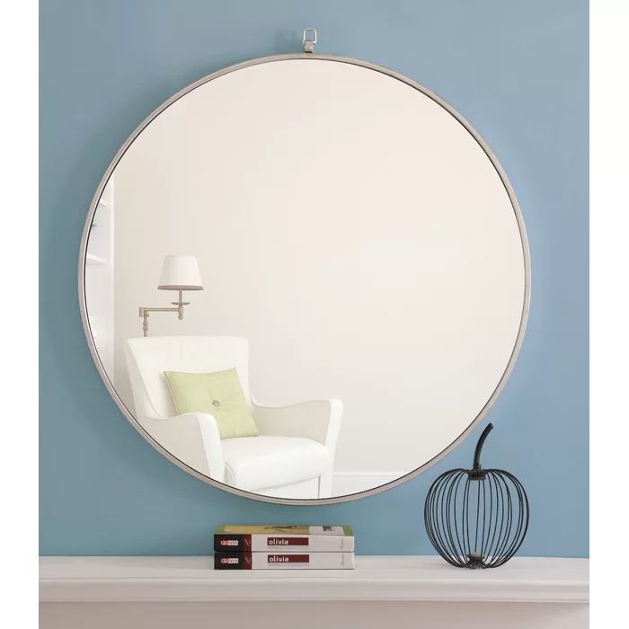 Yedinak Modern And Contemporary Accent Mirror | Frames On Wall, Mid Throughout Mahanoy Modern And Contemporary Distressed Accent Mirrors (View 1 of 15)