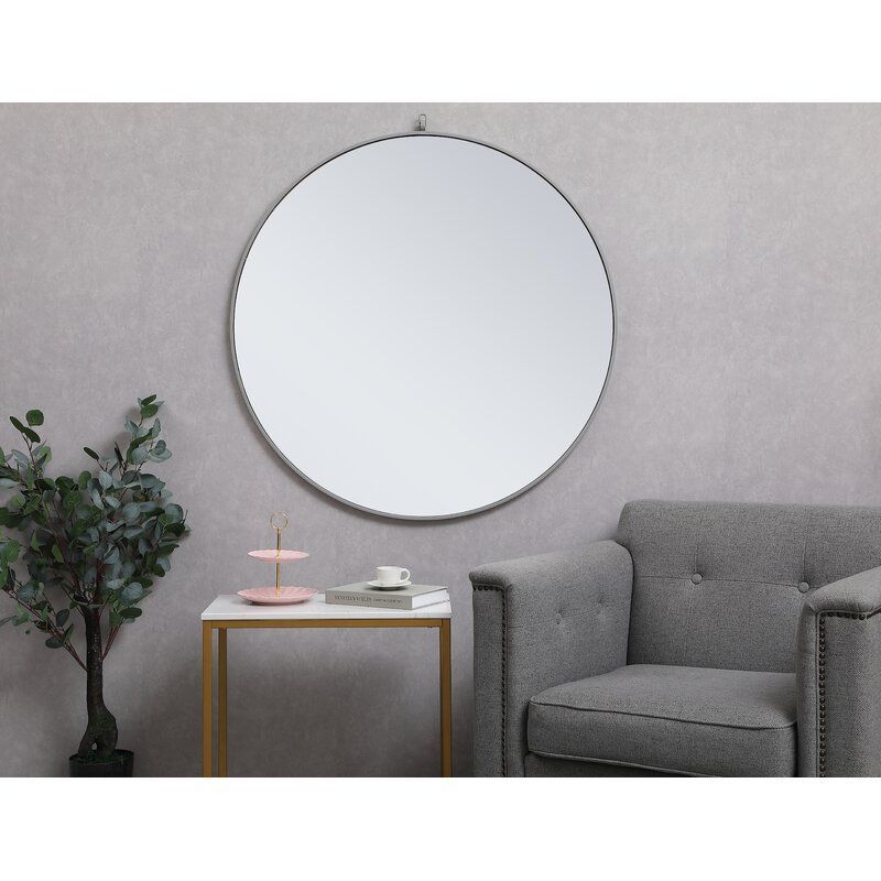 Yedinak Modern And Contemporary Accent Mirror In 2020 | Contemporary For Mahanoy Modern And Contemporary Distressed Accent Mirrors (View 7 of 15)