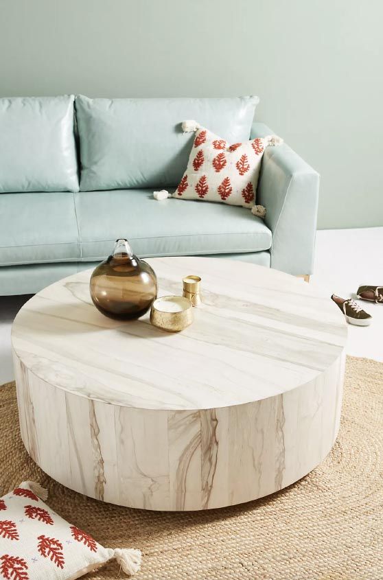 20 Best Drum Coffee Tables In Every Design, Style & Trend! – Candie Anderson Regarding Drum Shaped Coffee Tables (View 13 of 15)