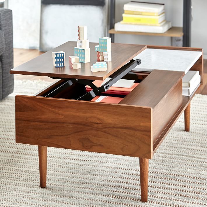 25 Modern Coffee Tables With Storage 2022 – Unique Coffee Tables Inside Contemporary Coffee Tables With Shelf (View 9 of 15)