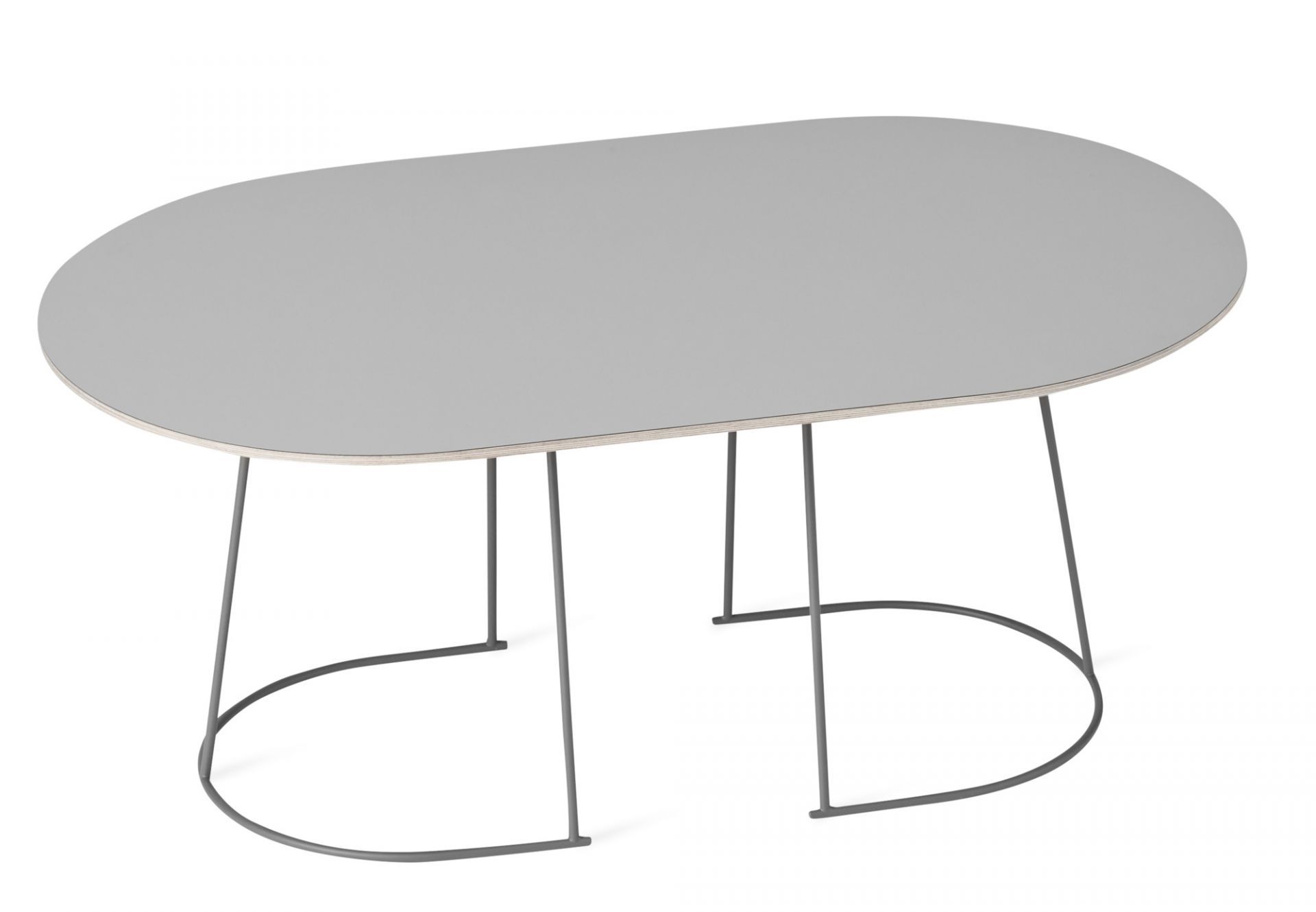 Airy Coffee Table Medium Table Basse Muuto | Muuto 16924 Throughout Medium Coffee Tables (View 10 of 15)