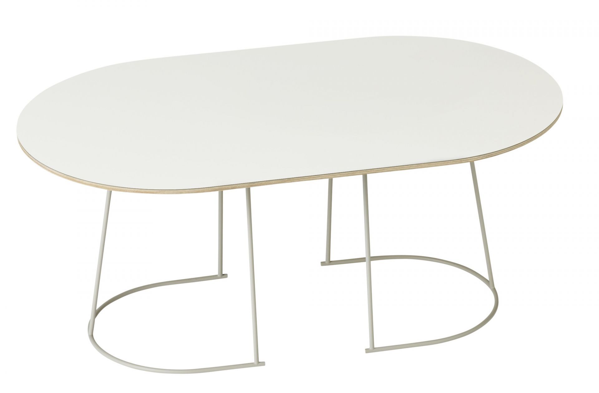 Airy Coffee Table Medium Table Basse Muuto Plum | Muuto 16921 With Medium Coffee Tables (View 14 of 15)