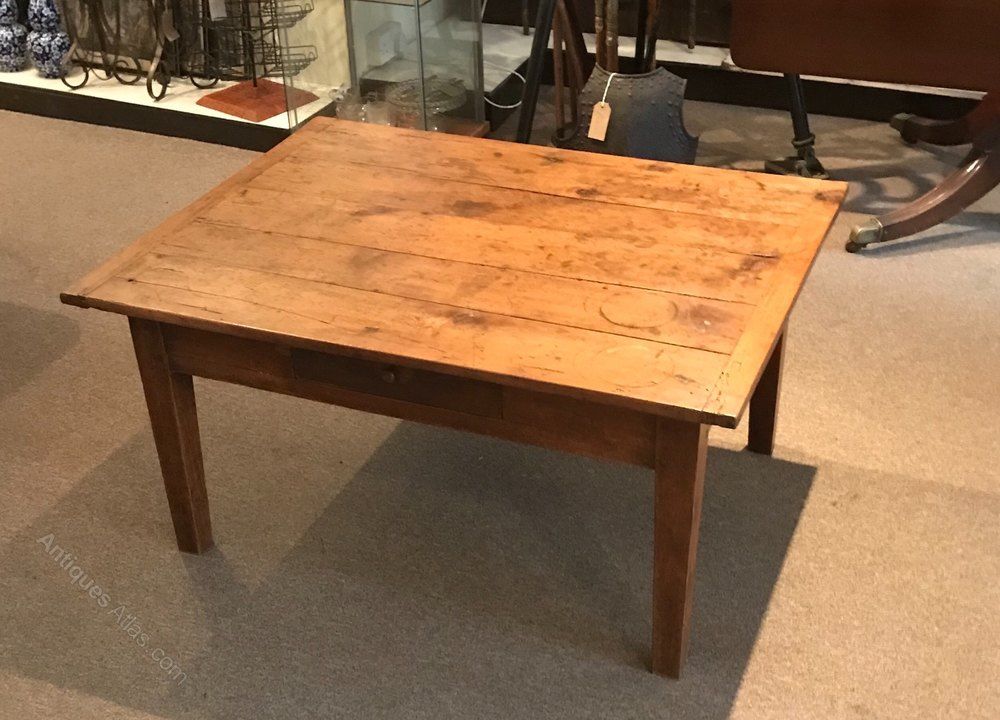 Antique Fruitwood Coffee Table – Antiques Atlas Throughout Reclaimed Fruitwood Coffee Tables (View 3 of 15)