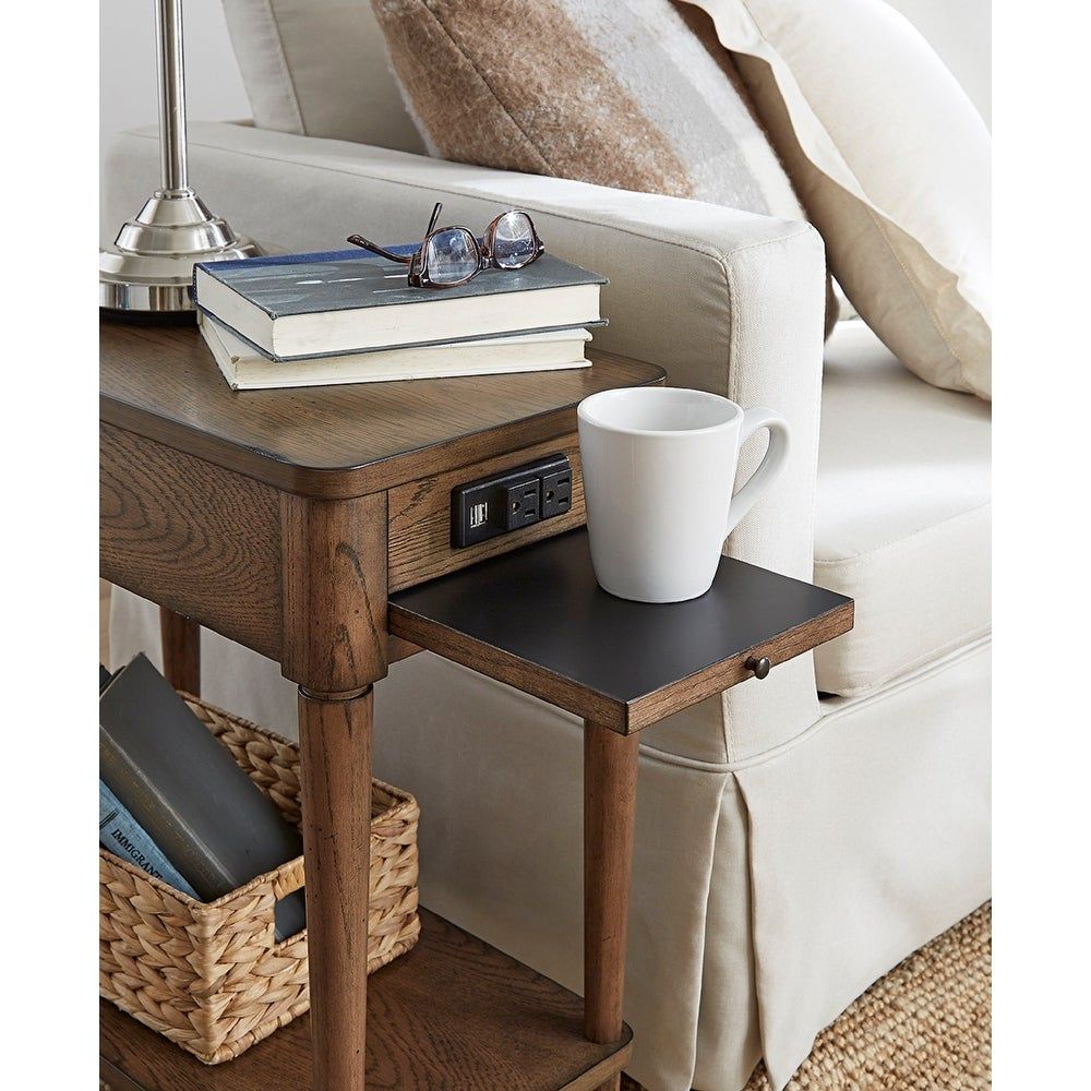 Buy Distressed, Charging Station Coffee, Console, Sofa & End Tables Online  At Overstock | Our Best Living Room Furniture Deals In Coffee Tables With Charging Station (View 9 of 15)