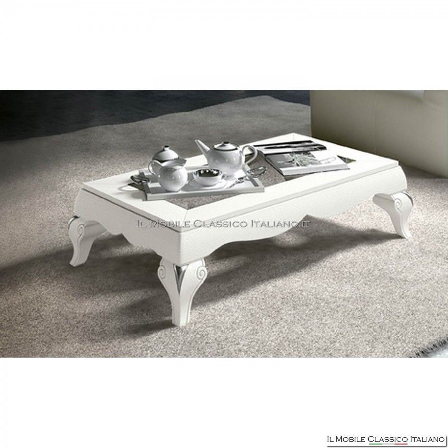 Coffee Table In Ash Wood – The Italian Classic Furniture With Regard To Off White Wood Coffee Tables (View 14 of 15)