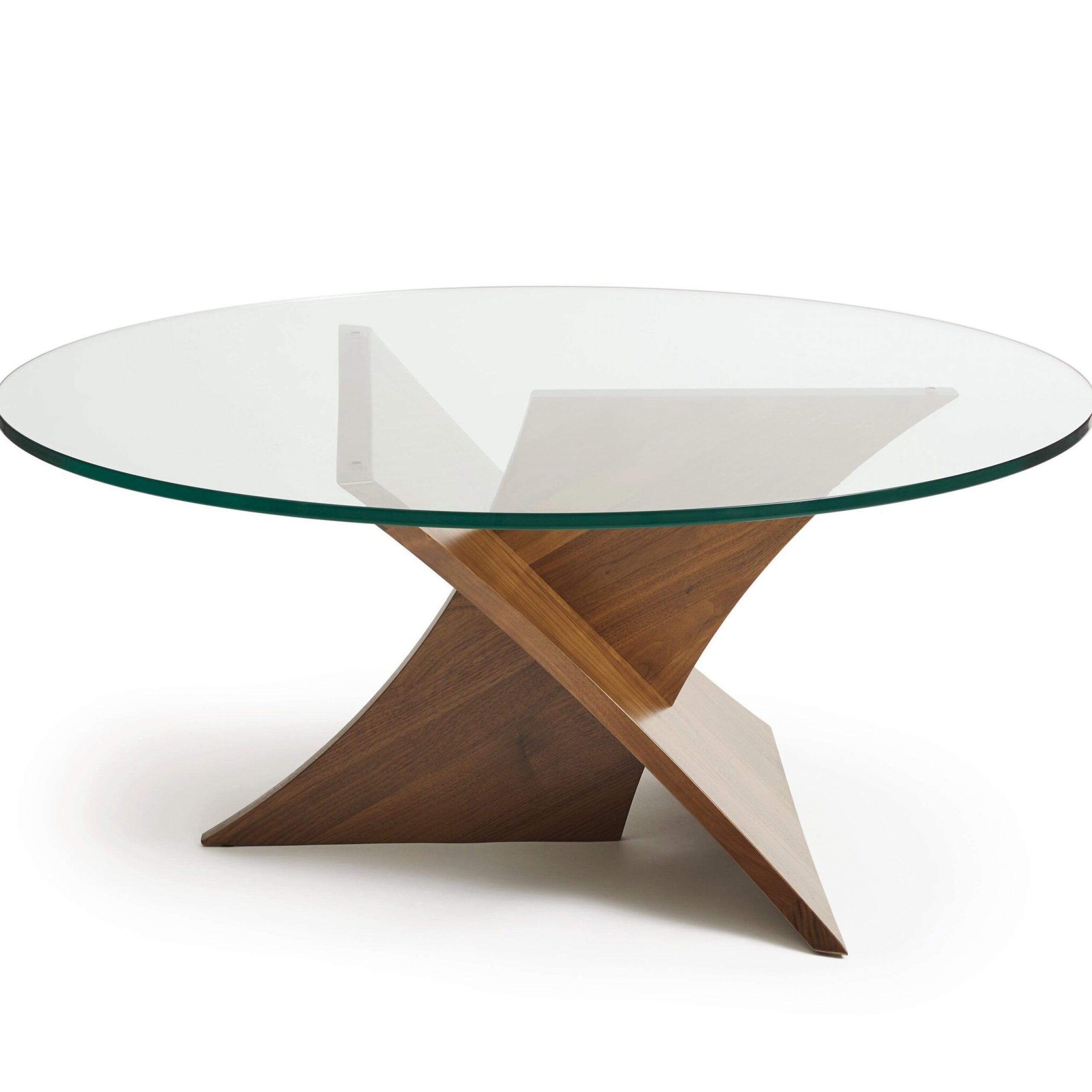 Copeland Furniture Planes Glass Top Coffee Table | Wayfair Within Glass Top Coffee Tables (View 12 of 15)
