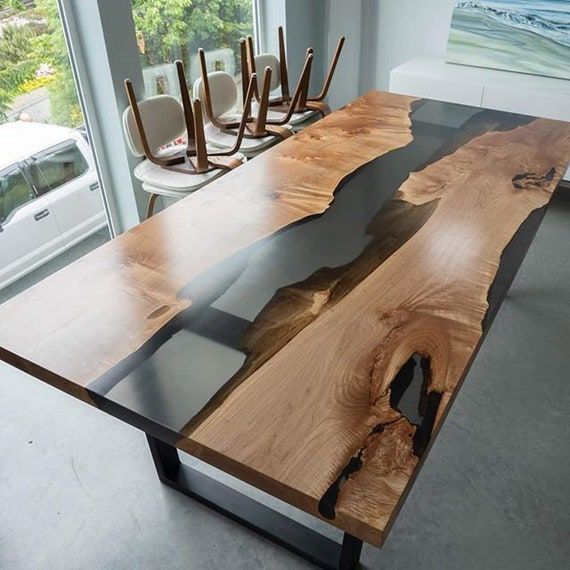 Custom Epoxy Resin Coffee Table/ Dining Table /center Table/ – Etsy Italia Intended For Resin Coffee Tables (View 3 of 15)