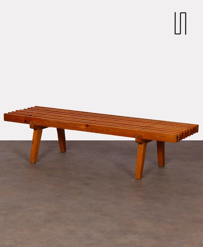 Czech Slatted Coffee Table, 1960s With Regard To Slat Coffee Tables (View 12 of 15)