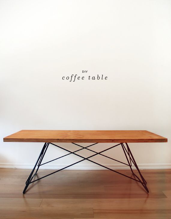 Diy Metal Base Coffee Table – Almost Makes Perfect For Metal Base Coffee Tables (View 14 of 15)