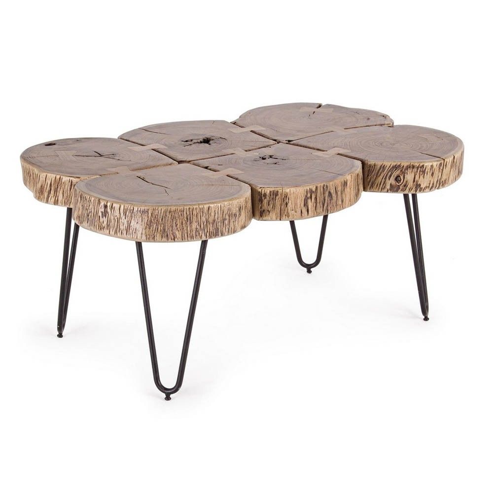 Edgar Coffee Table Madebizzotto With Acacia Top | Kasa Store Inside Acacia Wood Coffee Tables (View 6 of 15)