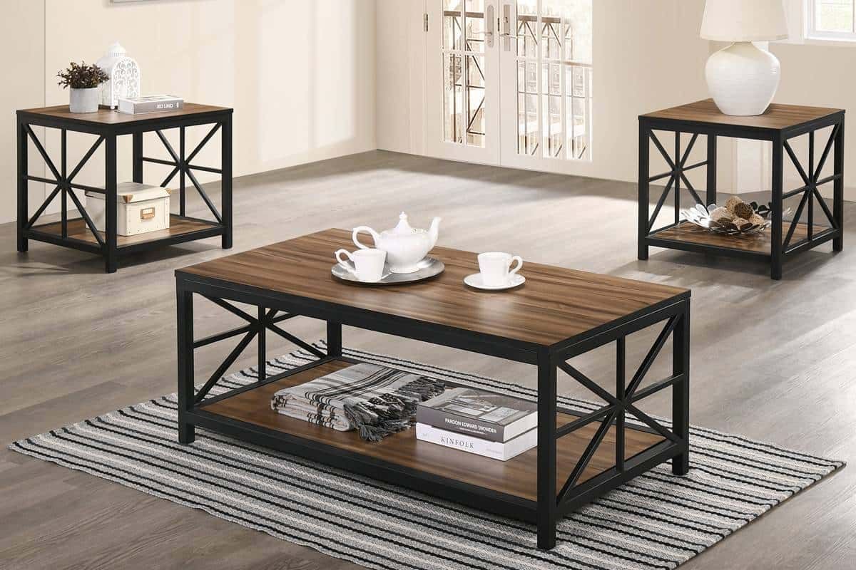 F6389 Melamine Top Coffee Tablepoundex For Melamine Coffee Tables (View 5 of 15)