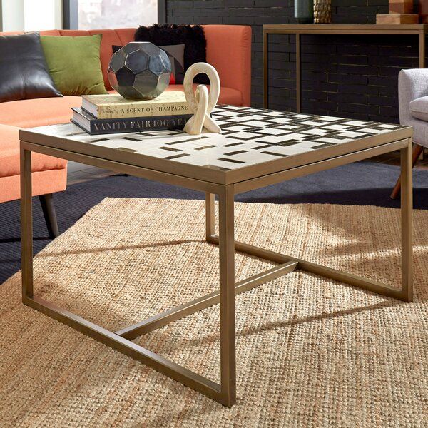 Geometric Coffee Table | Wayfair Inside Modern Geometric Coffee Tables (View 6 of 15)