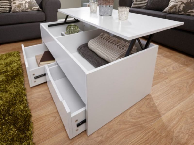Gfw Ultimate Storage Coffee Table In Whitegfw Within White Storage Coffee Tables (View 5 of 15)