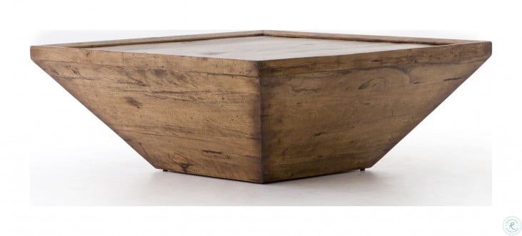 Harmon Reclaimed Fruitwood Drake Coffee Table From Fourhands | Coleman  Furniture Intended For Reclaimed Fruitwood Coffee Tables (View 11 of 15)