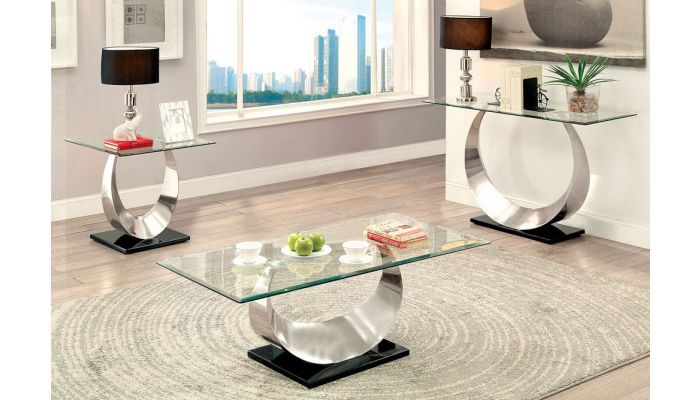 Lucy Modern Glass Top Coffee Table In Smooth Top Coffee Tables (View 12 of 15)