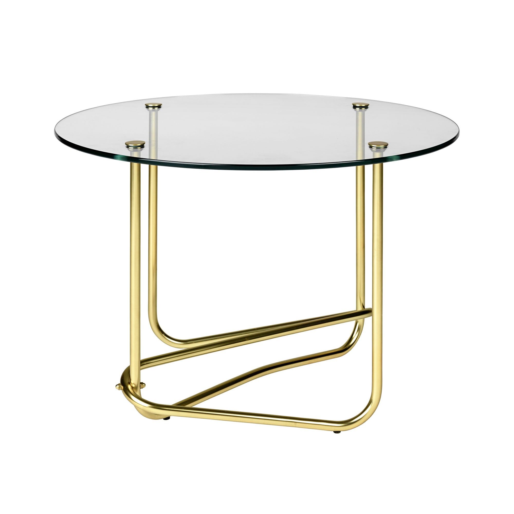 Matégot Coffee Table – Clear Glass / Gubi Within Glass Oval Coffee Tables (View 1 of 15)