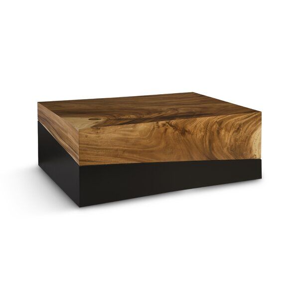 Phillips Collection Geometry Block Coffee Table | Wayfair Pertaining To Geometric Block Solid Coffee Tables (View 6 of 15)