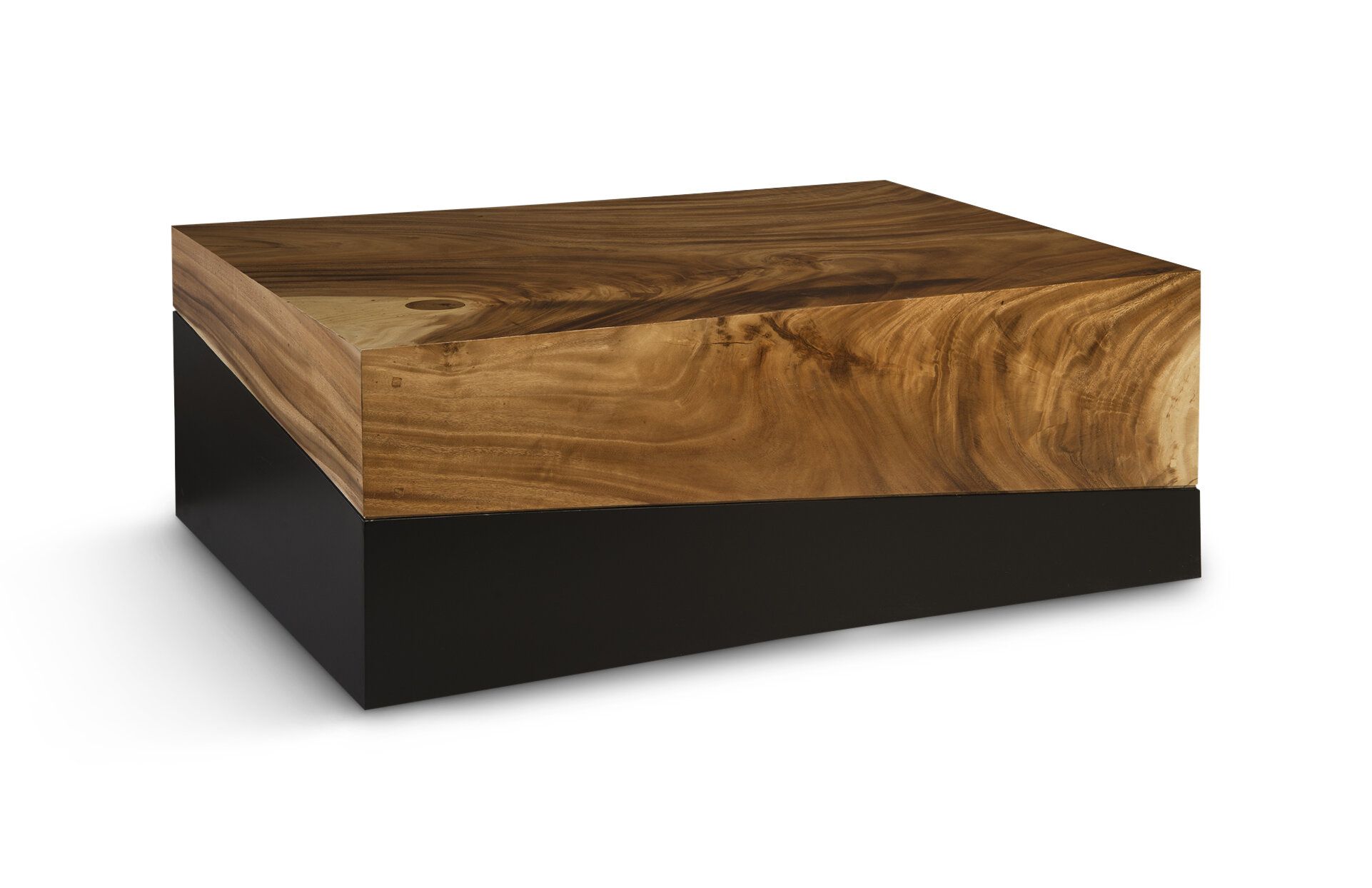 Phillips Collection Geometry Block Coffee Table | Wayfair Throughout Geometric Block Solid Coffee Tables (View 5 of 15)